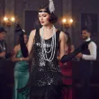 dodatek do stroju ma karnawal naszyjnik perly retro lata 20 80 diva flapperka marilyn