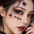 dodatek do stroju makijaz na halloween wodne tatuaze zmywalne krwawa dlon rany krew help