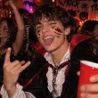 dodatek do stroju makijaz na halloween wodne tatuaze zmywalne krwawa dlon rany krew help