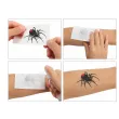 dodatek do stroju makijaz na halloween wodne tatuaze zmywalne krwawa dlon rany krew help