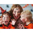 dodatek do stroju makijaz na halloween wodne tatuaze zmywalne krwawe rany lancuchy