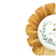 dodatek do stroju na 20 rocznice slubu kotylion eukaliptus beauty przypinka porcelanowe gody