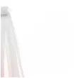 dodatek do stroju na baby shower girl ciazowa sesje zdjeciowa welon fredzle rozowe ombre 69 cm