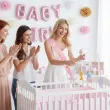 dodatek do stroju na baby shower szarfa mom to be rozowy jasny dla przyszlej mamy 160 cm