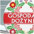 dodatek do stroju na dozynki gminne metalowa przypinka gospodarz dozynek pin zniwa
