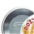 dodatek do stroju na dozynki gminne metalowa przypinka klosy zboza i chleb pin zniwa