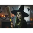 dodatek do stroju na halloween andrzejki karnawal miotla czarownicy wiedzmy dekoracja 101 cm