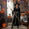 dodatek do stroju na halloween andrzejki karnawal miotla czarownicy wiedzmy dekoracja 101 cm