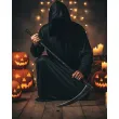 dodatek do stroju na halloween bron kosa smierci skladana cosplay kostucha zniwiarz 138 cm