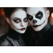 dodatek do stroju na halloween czarna farbka do twarzy makijaz wampir duch kosciotrup 20 ml