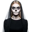 dodatek do stroju na halloween czarna farbka do twarzy makijaz wampir duch kosciotrup 20 ml