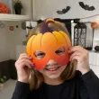 dodatek do stroju na halloween dla dziecka maska papierowa dynia dzien dyni do szkoly przedszkola