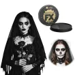 dodatek do stroju na halloween farbka do twarzy czarna make up makijaz do kostiumu 16 ml