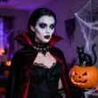 dodatek do stroju na halloween farbki do twarzy biala czarna szara wampir duch