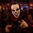 dodatek do stroju na halloween karnawal maska szalony klaun pennywise it to zabojca morderca