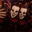 dodatek do stroju na halloween karnawal maska szalony klaun pennywise it to zabojca morderca