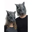 dodatek do stroju na halloween karnawal maska wilkolak wilk na konwent larp