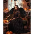 dodatek do stroju na halloween karnawal skrzydla aniol smierci czarne demon cosplay 80x30 cm