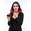 dodatek do stroju na halloween krwawy choker podciete gardlo zombie wampir sesja zdjeciowa