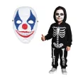 dodatek do stroju na halloween maska klaun morderca karnawal joker
