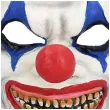 dodatek do stroju na halloween maska klaun morderca karnawal joker
