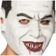 dodatek do stroju na halloween maska lateksowa wampir nosferatu karnawal