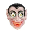 dodatek do stroju na halloween maska led wampir hrabia dracula swiecaca karnawal