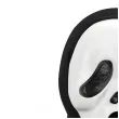 dodatek do stroju na halloween maska z kapturem morderca ghostface krzyk