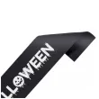 dodatek do stroju na halloween szarfa mister halloween nagroda w konkursie czarna 160 cm