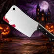 dodatek do stroju na halloween sztuczna bron tasak zakrwawiony cosplay morderca larp