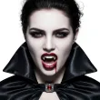 dodatek do stroju na halloween sztuczne zeby kly wampira termoplastyczne wampirzyca cosplay larp