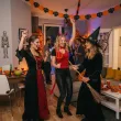 dodatek do stroju na halloween widly diabla trojzab czerwony diablica demon sukkub karnawal 51cm