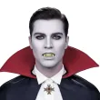 dodatek do stroju na halloween zestaw do makijazu wampir zeby sztuczna krew kredki