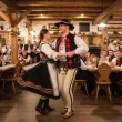 dodatek do stroju na jaselka karnawal kapelusz goral z piorkiem czarny pasterz baca