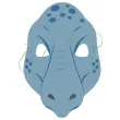 dodatek do stroju na karnawal bal przebierancow maska papierowa dinozaur pterodaktyl