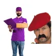 dodatek do stroju na karnawal czapka beret artysty malarza smiffys