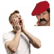 dodatek do stroju na karnawal czapka beret artysty malarza smiffys