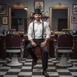 dodatek do stroju na karnawal kapelusz cylinder magik gentleman czarny elegancki