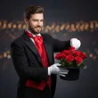 dodatek do stroju na karnawal kapelusz cylinder magik gentleman czarny elegancki