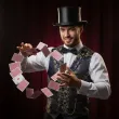 dodatek do stroju na karnawal kapelusz cylinder magik gentleman czarny elegancki