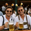 dodatek do stroju na oktoberfest wieczor kawalerski opaska na glowe kufle piwa do fotobudki