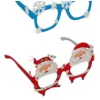 dodatek do stroju na swieta boze narodzenie okulary papierowe swiateczne przyjecie x6