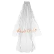 dodatek do stroju na wieczor panienski welon bride to be bialy rose gold 63 cm