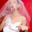 dodatek do stroju na wieczor panienski welon bride to be bialy rose gold 63 cm