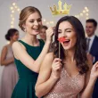 dodatek na dzien kobiet rekwizyty do zdjec krolowa nocy fotogadzety do fotobudki 6 sz