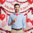 dodatek na walentynki rekwizyty do zdjec love okulary serca fotogadzety do fotobudki 6 szt