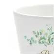 doniczka chrzest swiety eukaliptus beauty bialy 10 cm