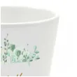 doniczka chrzest swiety eukaliptus beauty bialy 10 cm