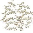 drewniane konfetti love godan 18 szt