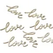 drewniane konfetti love godan 25 szt